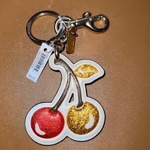 Coach Cherry Purse Charm